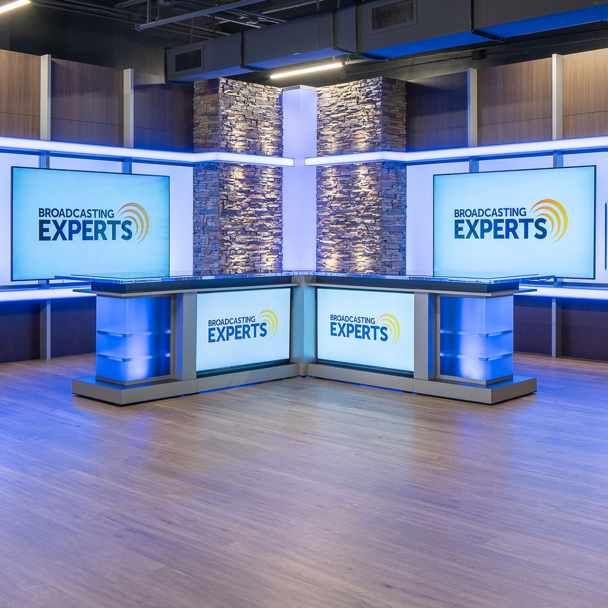 Modular News Desks Broadcast Studio Furniture