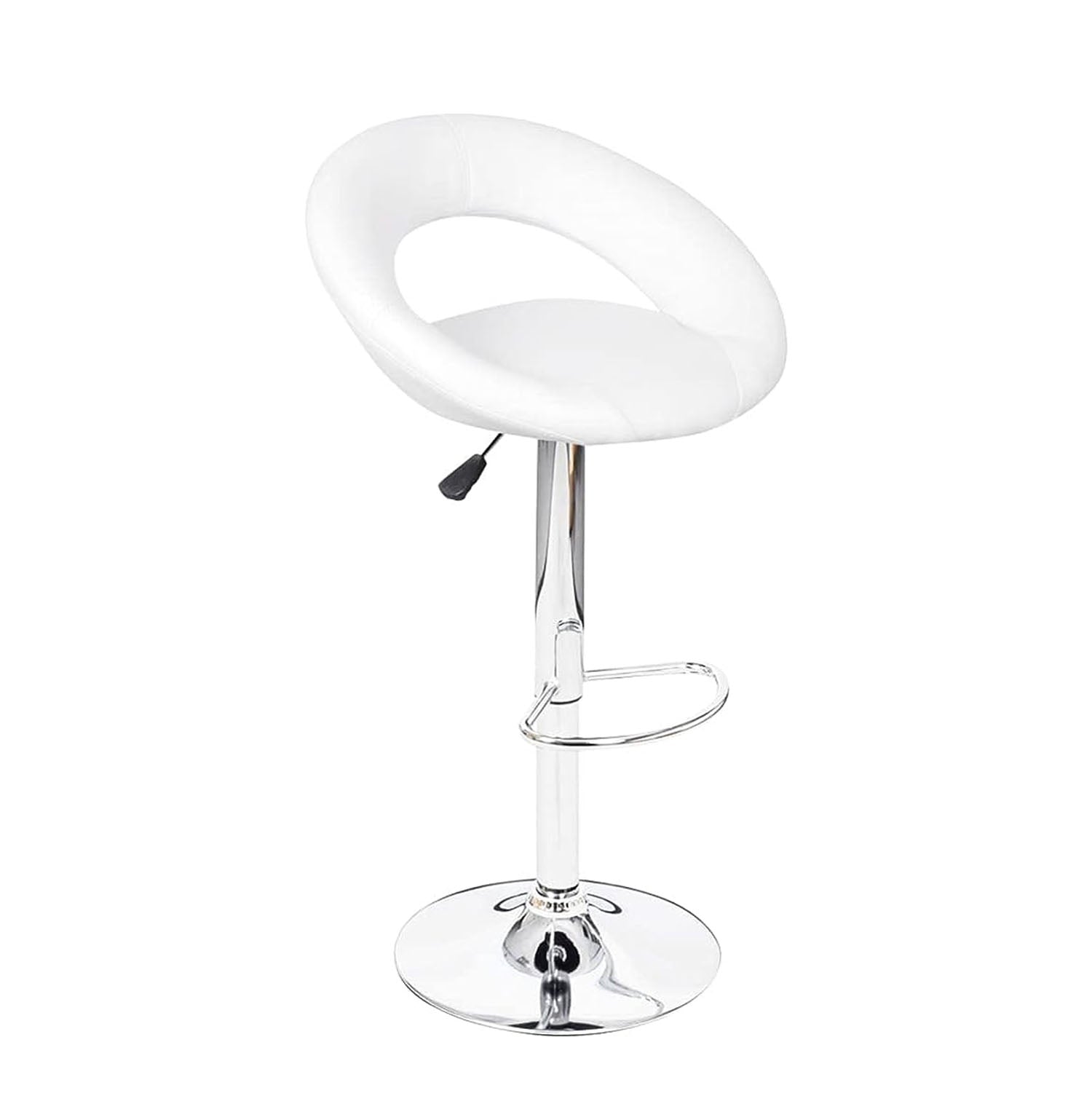Rental Contemporary White Stool