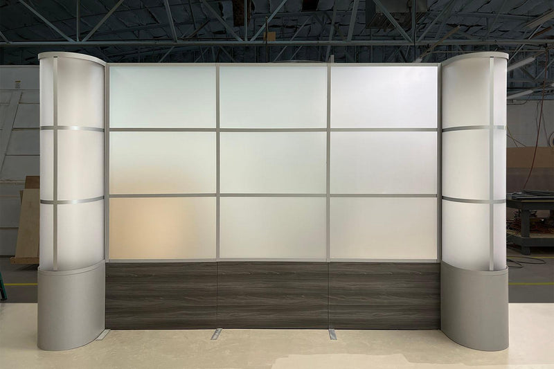 Half Rounded Columns Half Round Column | Broadcast Studio Design – TVsetdesigns.com