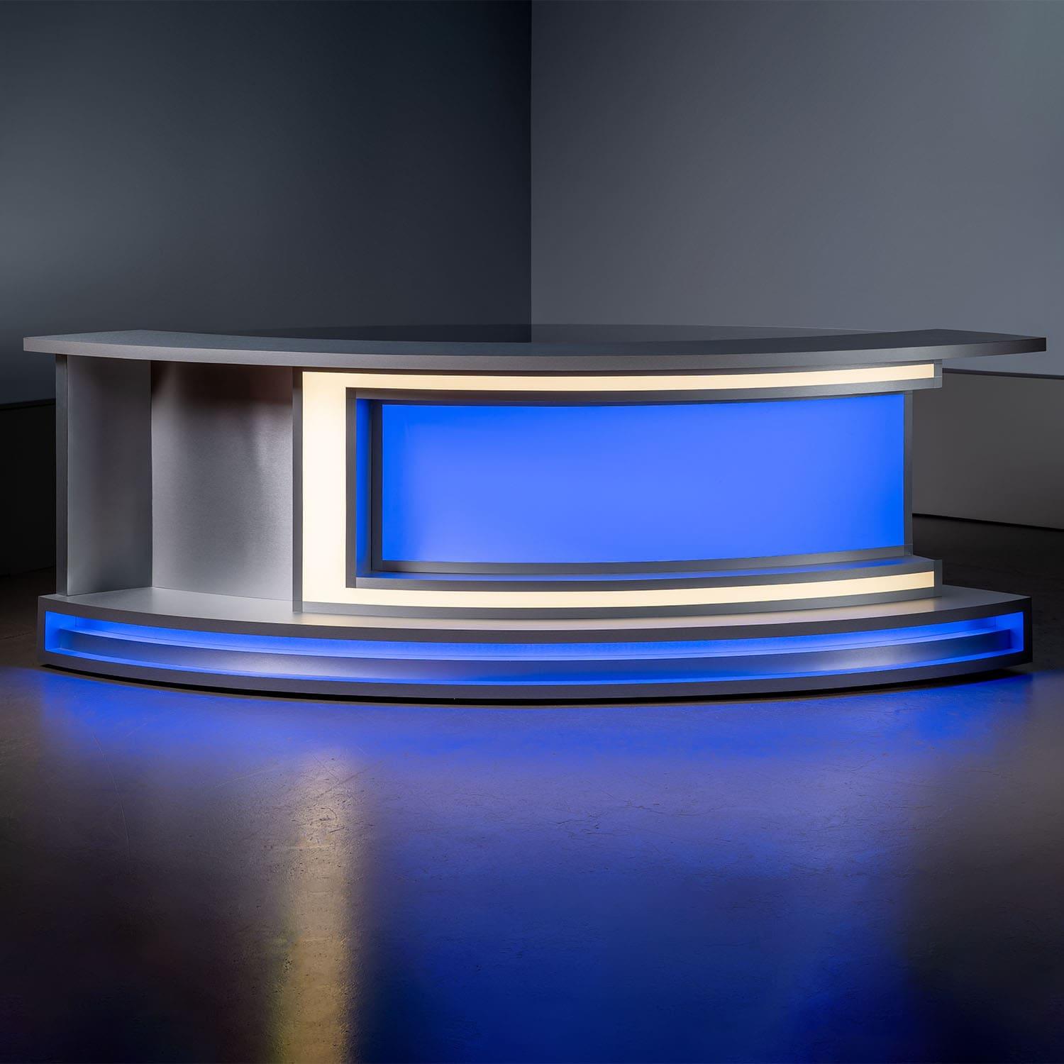Anchor Desk | Broadcast News Studios – TVsetdesigns.com