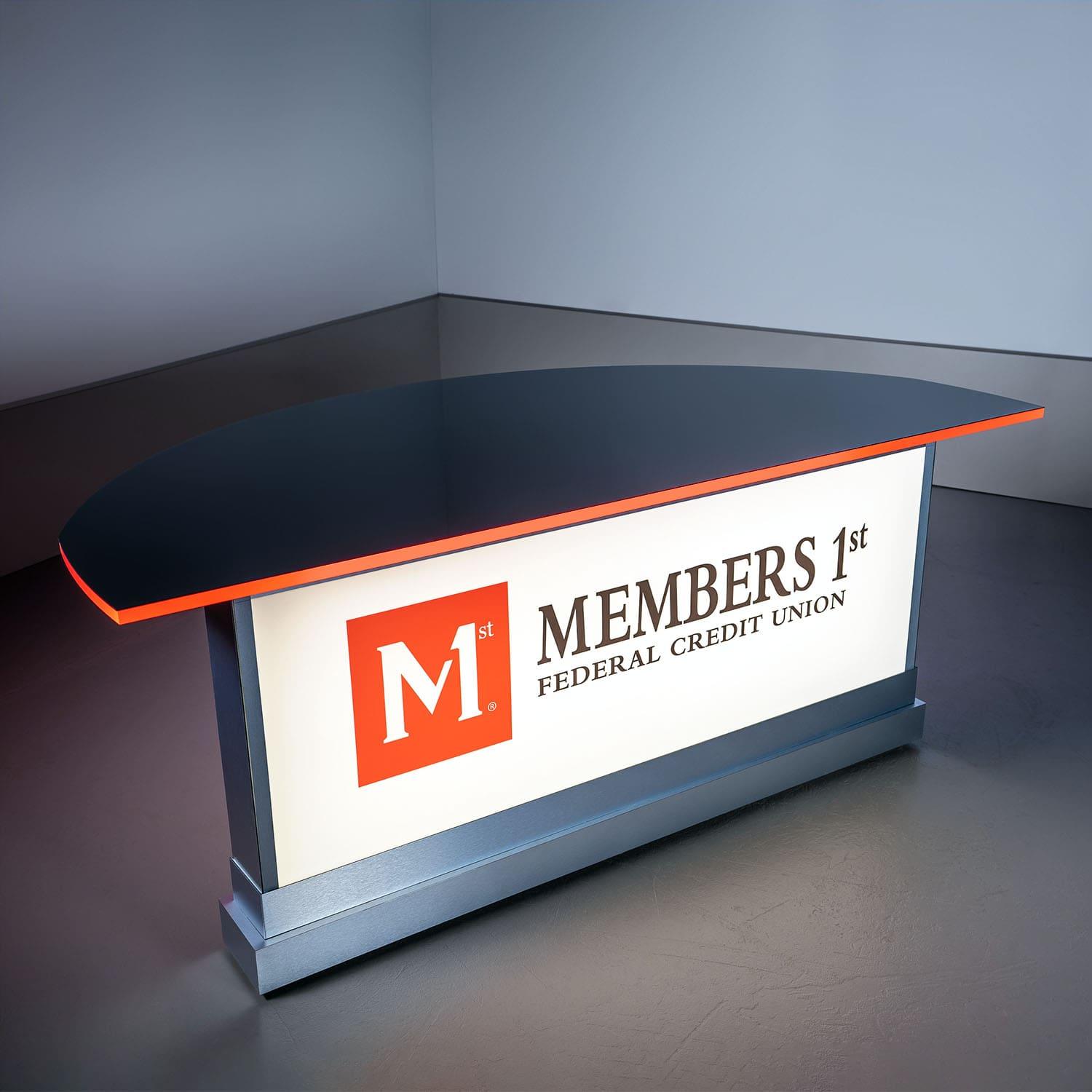 Lightbox Monolith Desk | TV Studio Furniture – TVsetdesigns.com