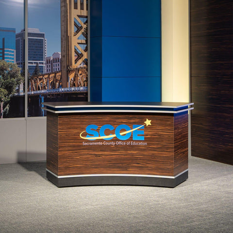 News Anchor Desks & Tables – TVsetdesigns.com