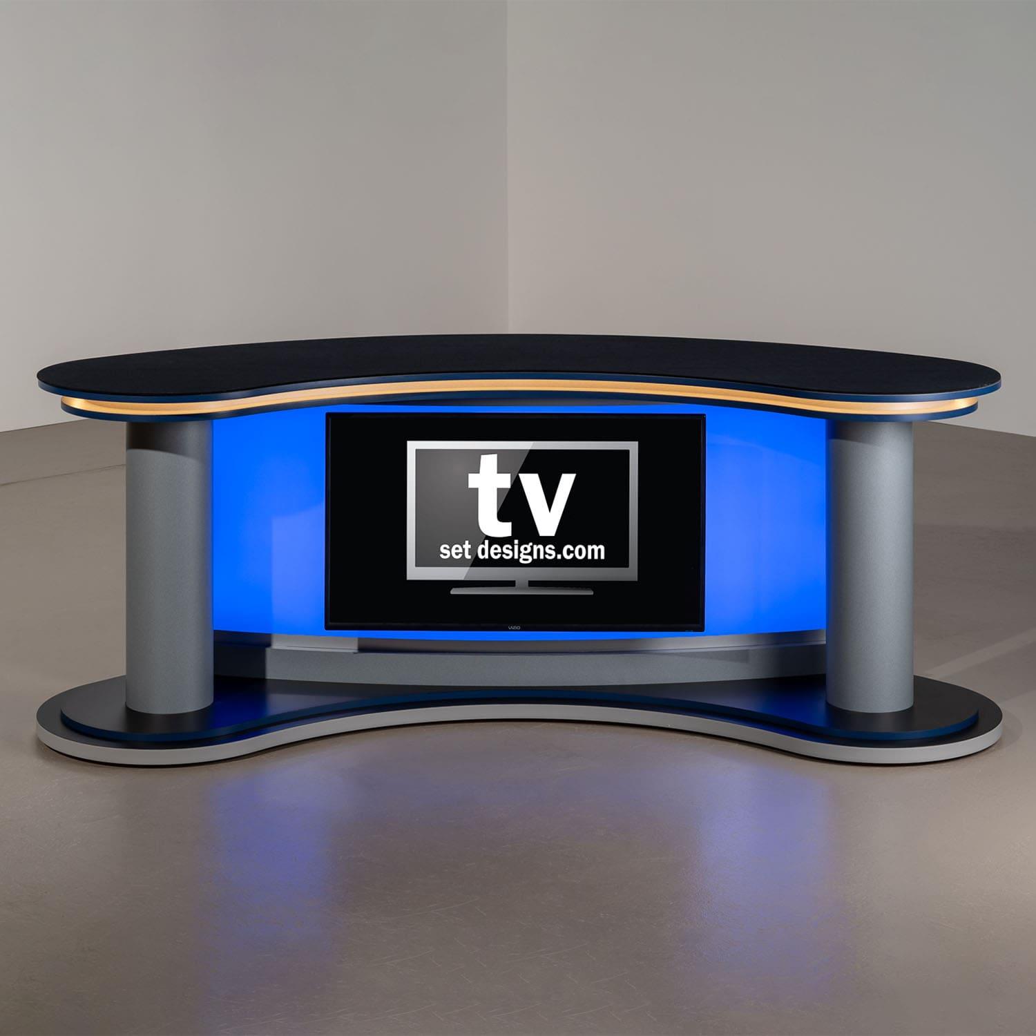 News Anchor Desks & Tables – TVsetdesigns.com