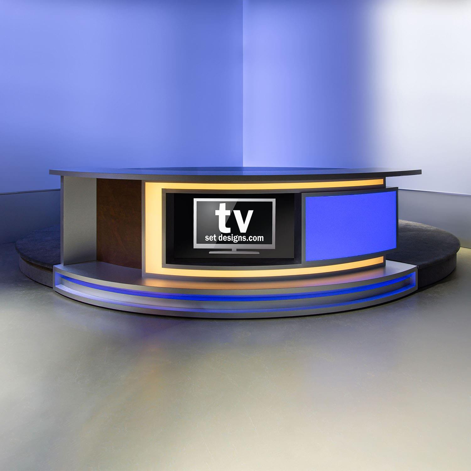 Anchor Platform | Broadcast Talent Riser – TVsetdesigns.com
