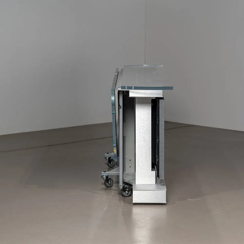 Panoramic Monolith Desk | Broadcast Studio Furniture – TVsetdesigns.com