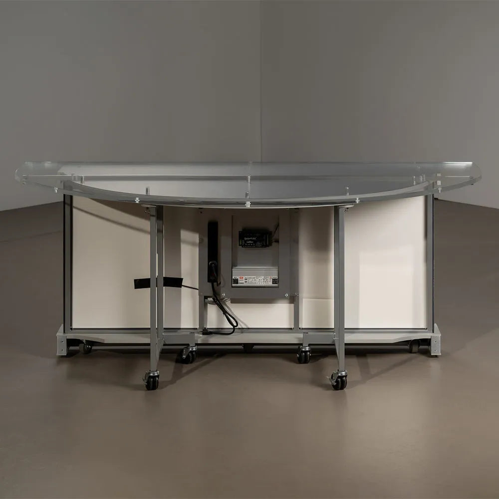 Lightbox Monolith Desk | TV Studio Furniture – TVsetdesigns.com