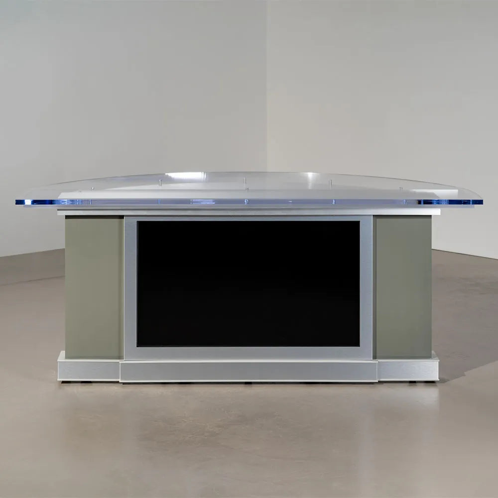 Monolith News Desk | Broadcast Studio Furniture – TVsetdesigns.com