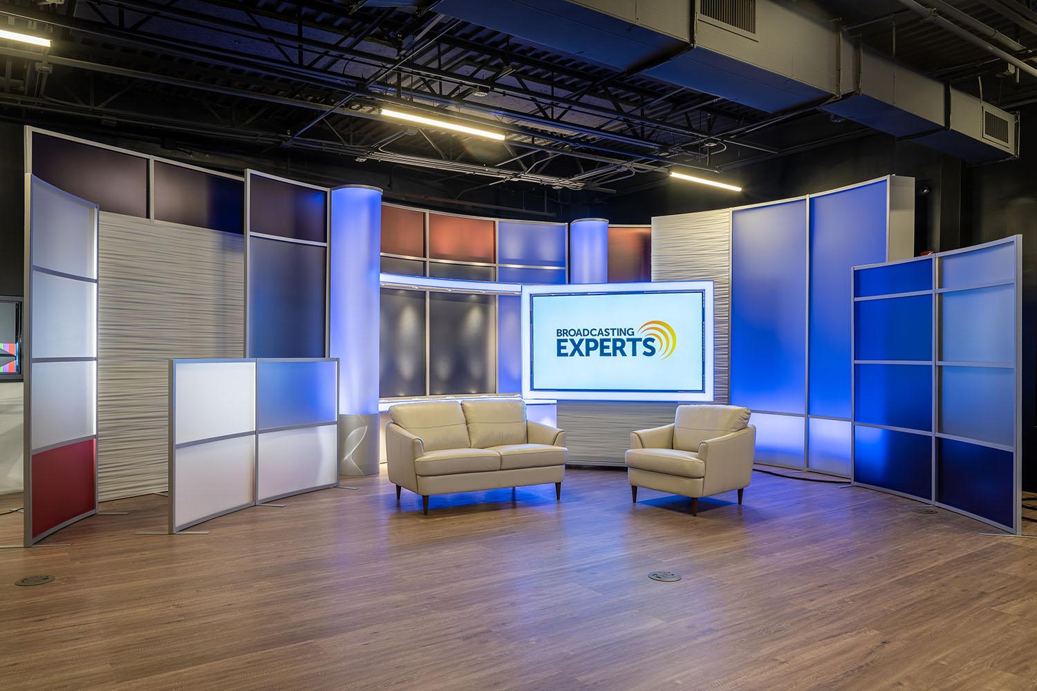 Array Set | Broadcast News & Interview Set – TVsetdesigns.com