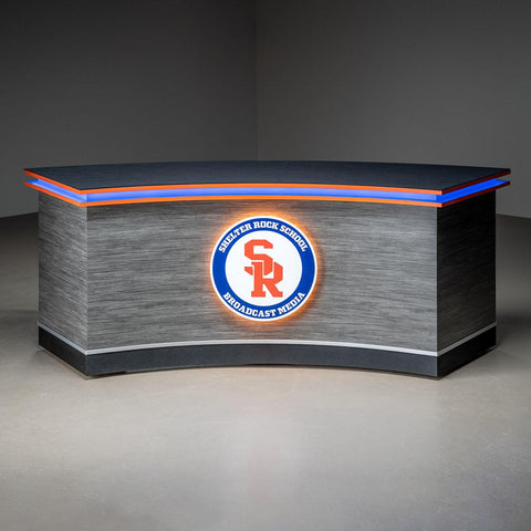 News Anchor Desks & Tables – TVsetdesigns.com