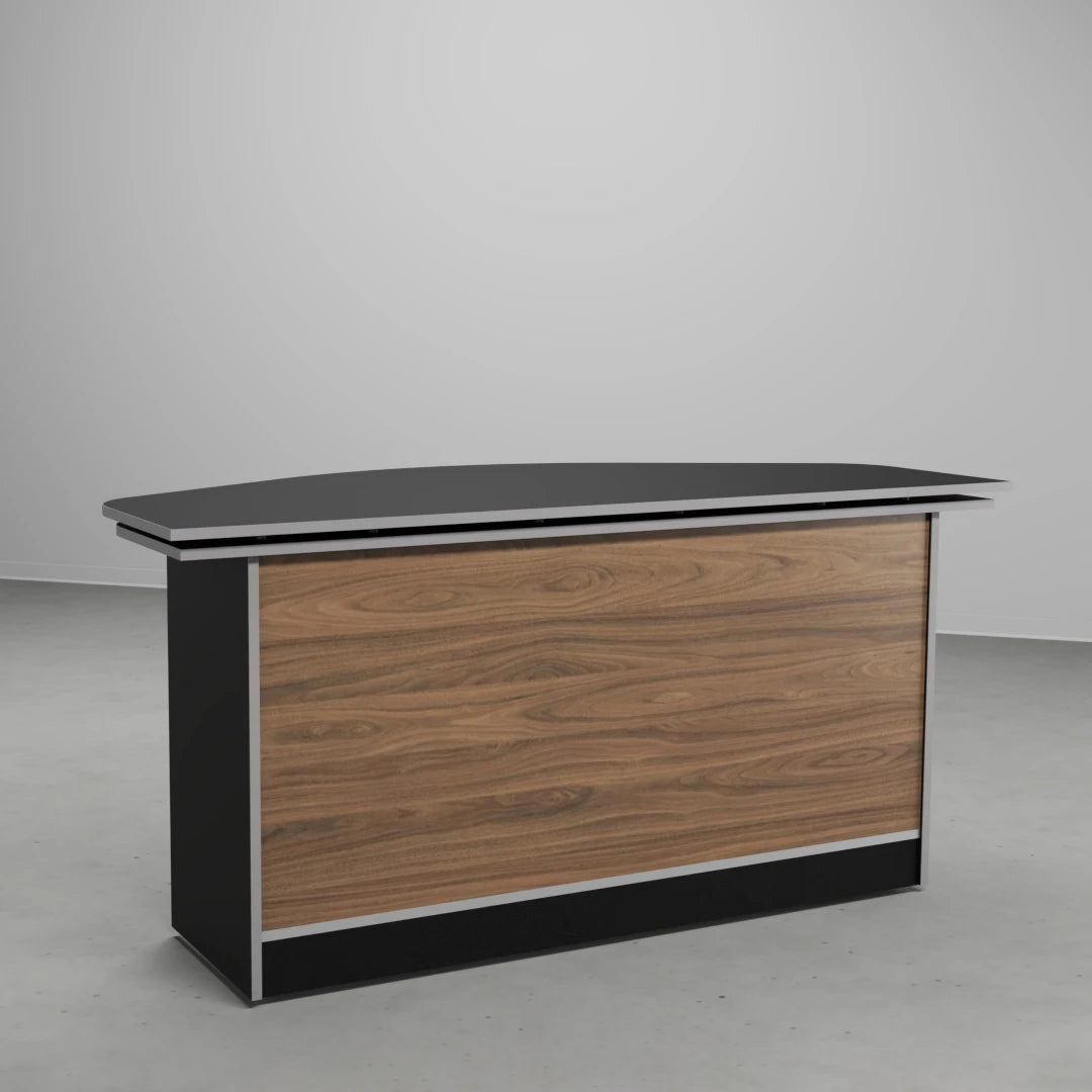 Linear Desk | Affordable News Desk For Sale – TVsetdesigns.com