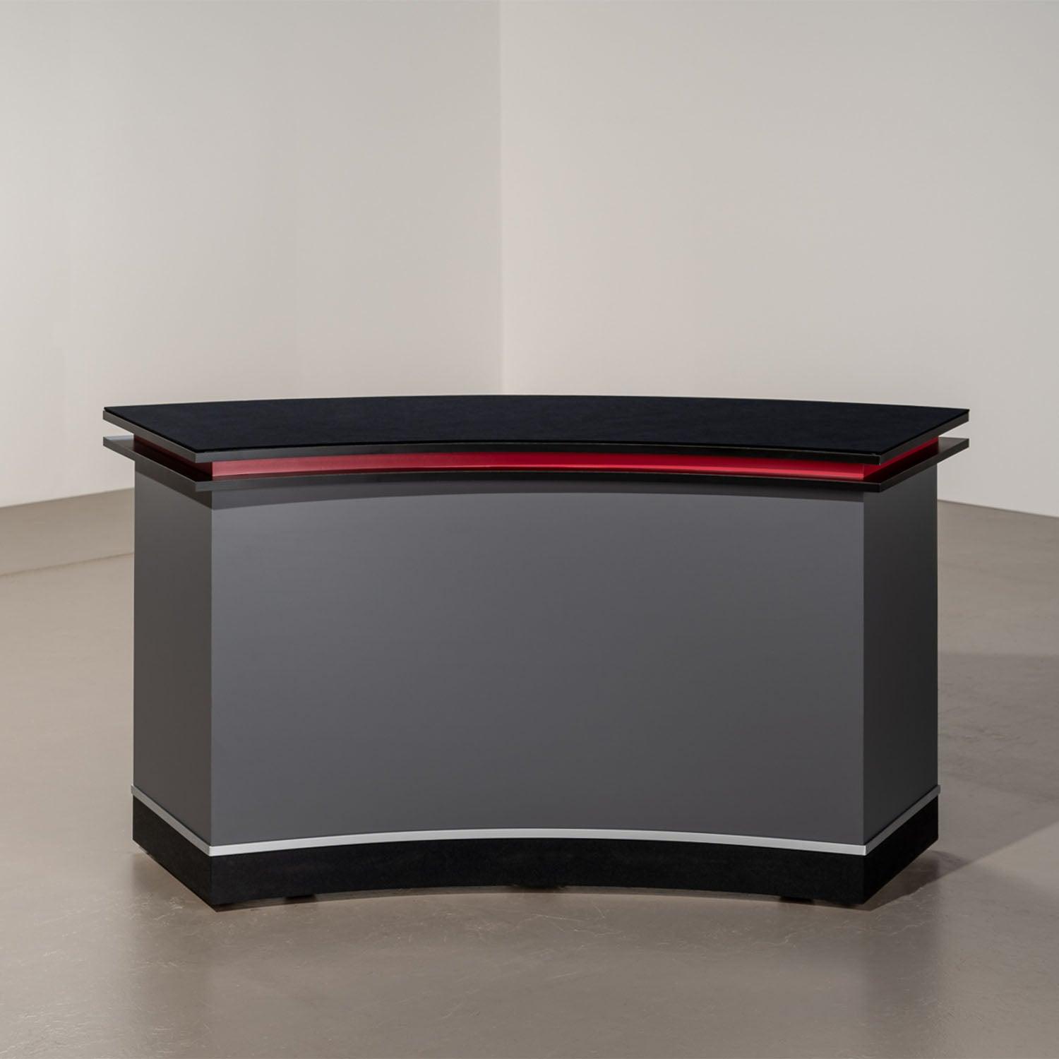 Medium Curve Desk | News Desk For Sale – TVsetdesigns.com