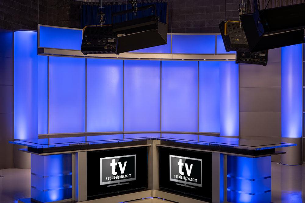 Array Set | Broadcast News & Interview Set – TVsetdesigns.com