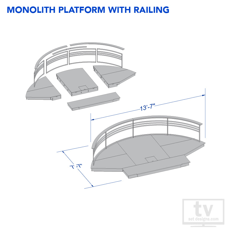 Monolith Platform | TV Studio Set Design – TVsetdesigns.com