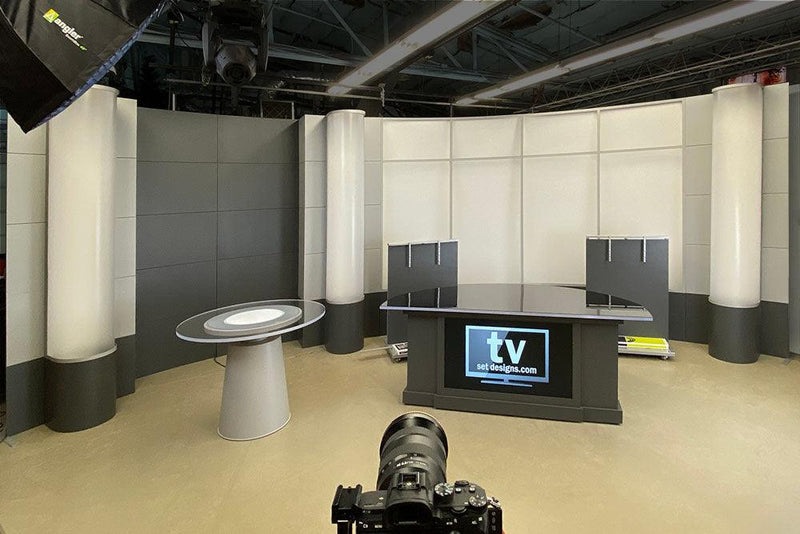 Extra Large Curve Set | TV Set Design | Broadcast Studio Solutions ...