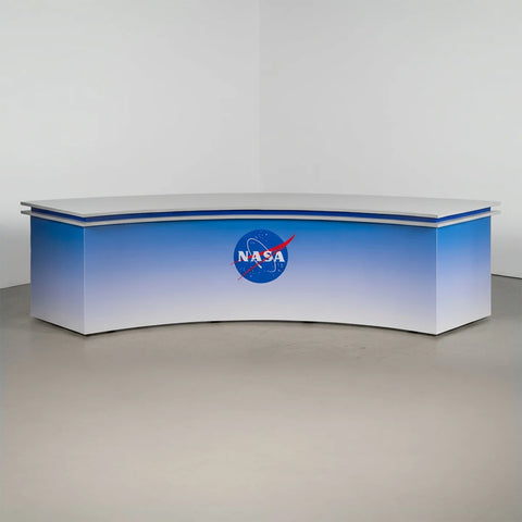Extra Large Moisture Resistant Curve Desk