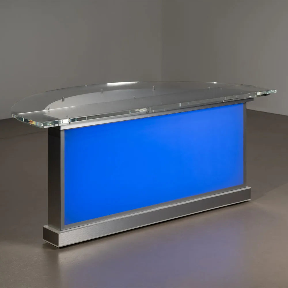 Lightbox Monolith Desk | TV Studio Furniture – TVsetdesigns.com