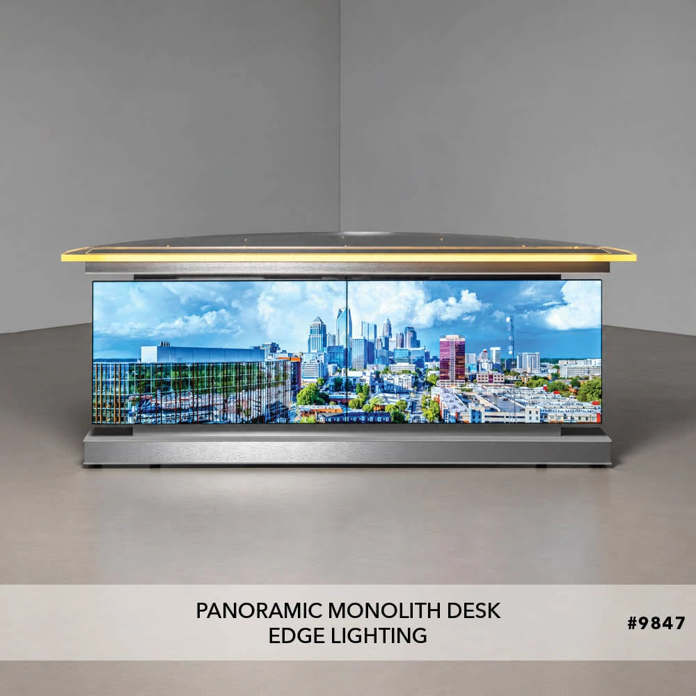 Panoramic Monolith Desk