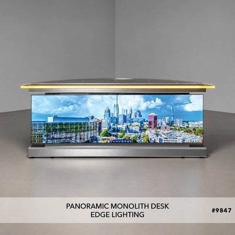Panoramic Monolith Desk