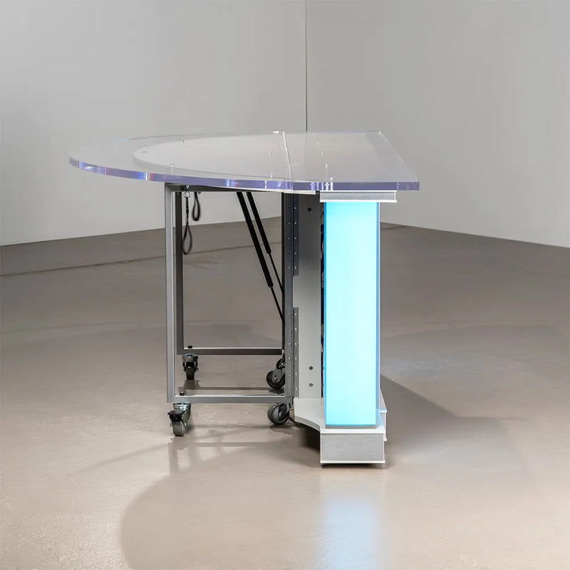 Monitor Monolith Desk | Broadcast Studio Furniture – TVsetdesigns.com