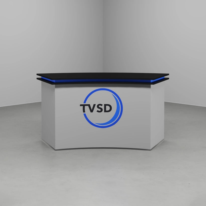 Medium Moisture Resistant Curve Desk