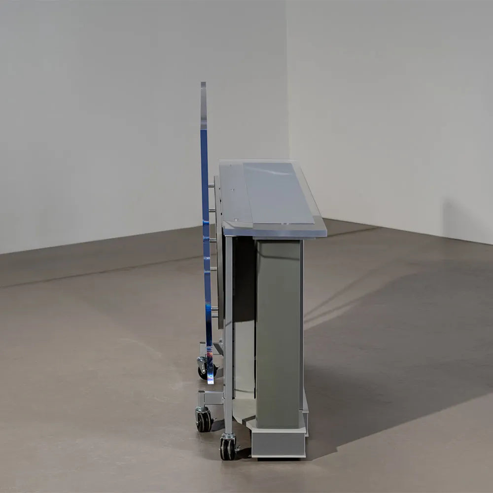 Monolith News Desk | Broadcast Studio Furniture – TVsetdesigns.com