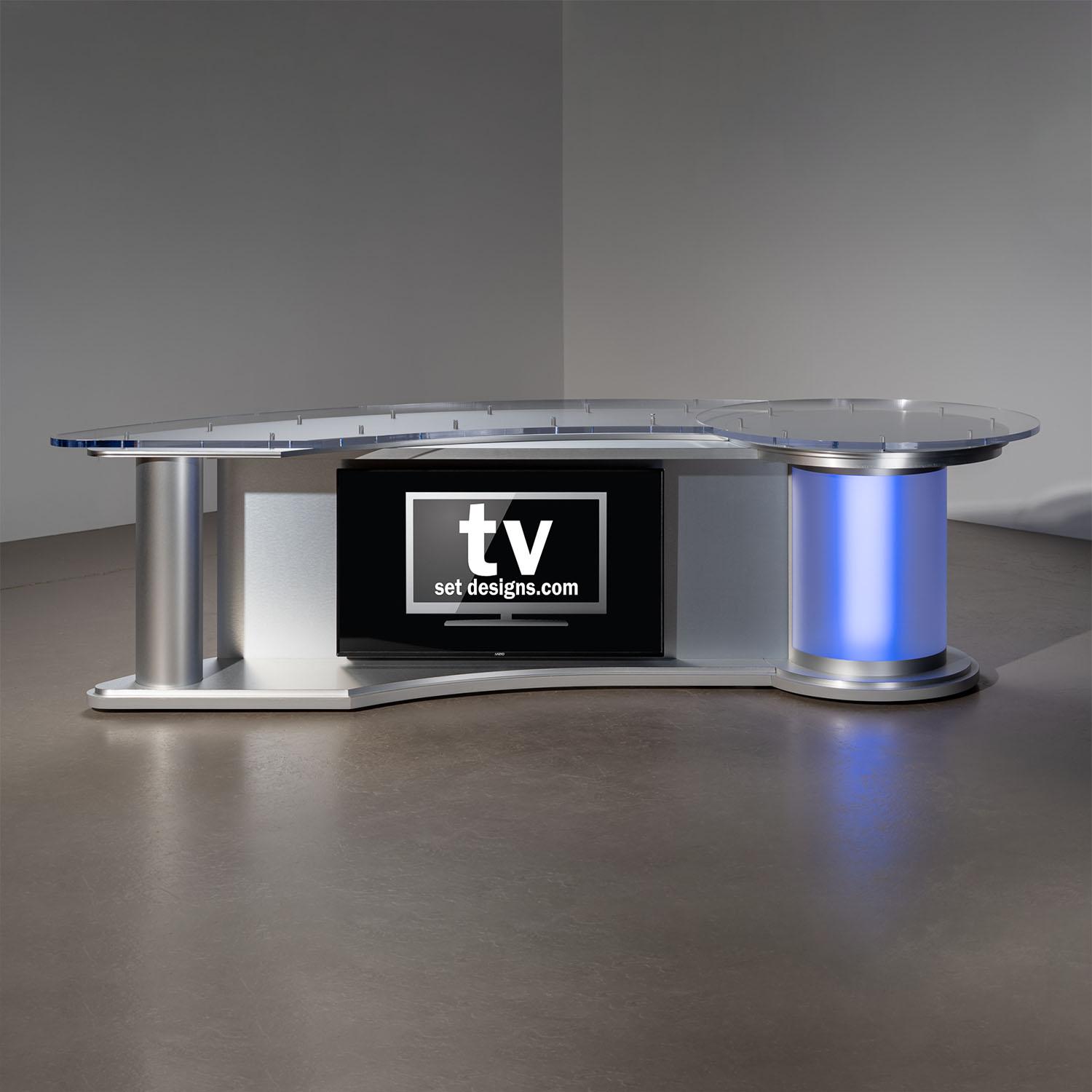 News Anchor Desks & Tables – TVsetdesigns.com