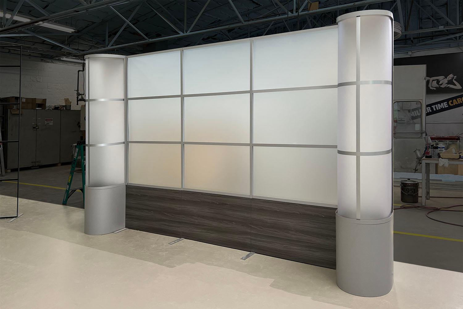 Half Rounded Columns Half Round Column | Broadcast Studio Design – TVsetdesigns.com